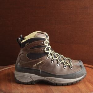 Scarpa Hiking Boots Womens SZ 7 Brown R-Evolution GTX Lace Up Leather Trekking